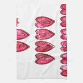 Het Ho Ho Hearts Collectie. Theedoek (Verticaal)