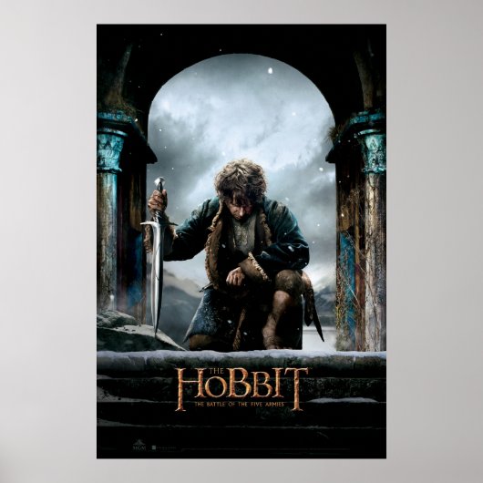 Het Hobbit - BILBO BAGGINS™ Movie Poster (Voorkant)