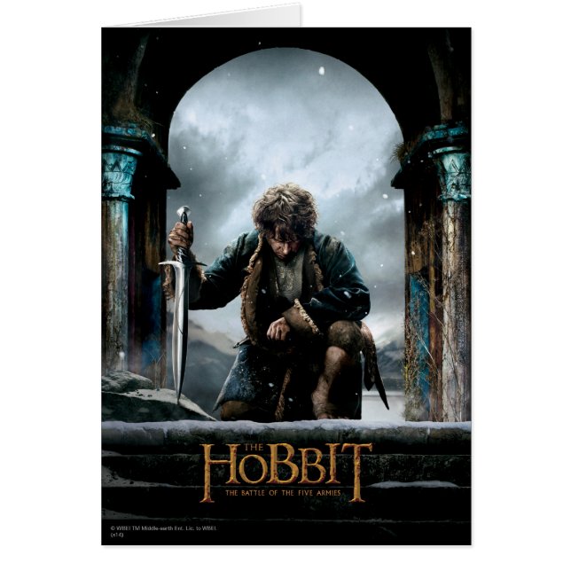 Het Hobbit - BILBO BAGGINS™ Movie Poster (Voorkant)