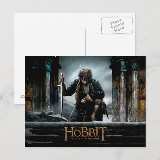 Het Hobbit - BILBO BAGGINS™ Movie Poster Briefkaart (Voorkant / Achterkant)