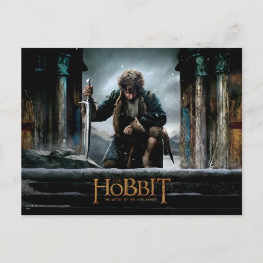 Het Hobbit - BILBO BAGGINS™ Movie Poster Briefkaart (Voorkant)