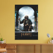 Het Hobbit - BILBO BAGGINS™ Movie Poster Canvas Afdruk (Insitu (Woonkamer))