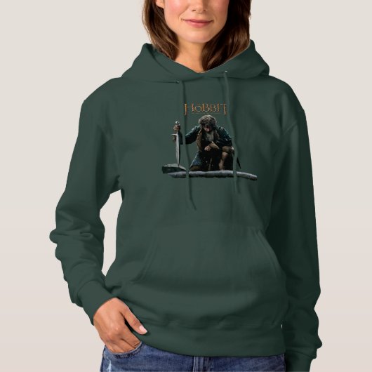 Het Hobbit - BILBO BAGGINS™ Movie Poster Hoodie (Voorkant)