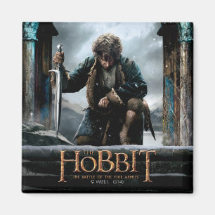Het Hobbit - BILBO BAGGINS™ Movie Poster Magneet