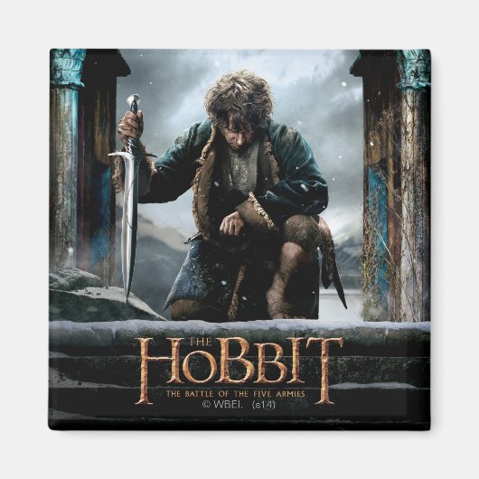 Het Hobbit - BILBO BAGGINS™ Movie Poster Magneet (Voorkant)