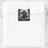 Het Hobbit - BILBO BAGGINS™ Movie Poster Vierkante Sticker (Tas)