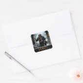 Het Hobbit - BILBO BAGGINS™ Movie Poster Vierkante Sticker (Envelop)