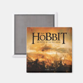 Het Hobbit: DE BATTLE VAN VIJF ARMIES™ Logo Magneet (Voorkant / Achterkant)