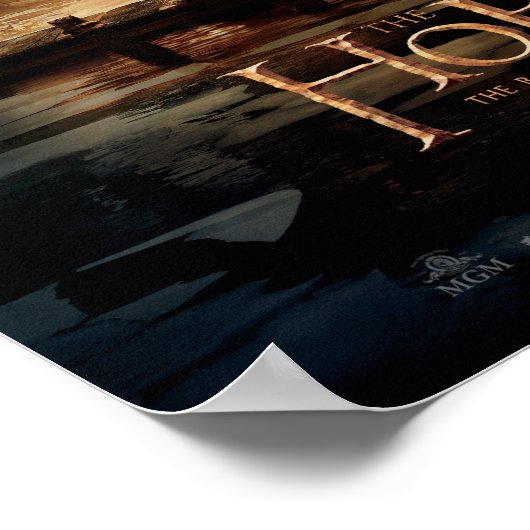 Het Hobbit - Laketown Movie Poster (Hoek)