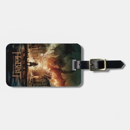 Het Hobbit - Laketown Movie Poster Bagagelabel (Voorkant horizontaal)