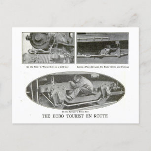 Het Hobo-toerisme Briefkaart