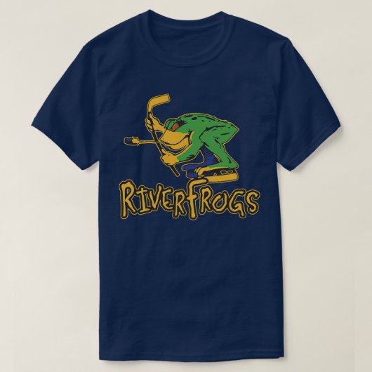 Het hockeyploeg Louisville River Frogs werd opgehe T-shirt (Design voorkant)