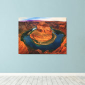 Het Hoefijzer Bend (Canvas) Canvas Afdruk (Insitu (Houten vloer))