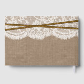 Het Hoefijzer Rustic Wedding Collectie Gastenboek (Achterkant)