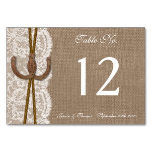 Het Hoefijzer Rustic Wedding Collectie Kaart