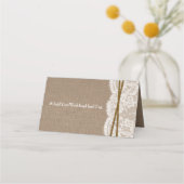 Het Hoefijzer Rustic Wedding Collectie Plaatskaartje (Achterkant)