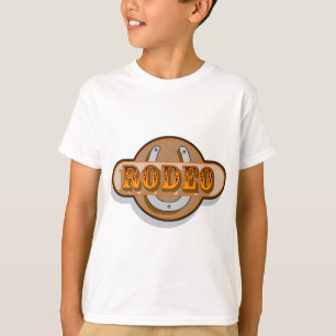 Het Hoefijzer van de rodeo T-shirt