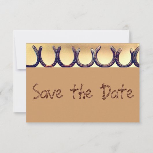 Het Hoefijzer van het Land Rustige Sparen de Kaart (Voorkant)