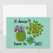 Het hoeft niet zo te zijn kaart (Voorkant / Achterkant)