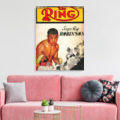 Het Hoesje 2 van het Tijdschrift van de Ring Canvas Afdruk (Insitu (Woonkamer))