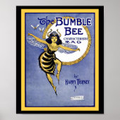 Het Hoesje Bumblebee Rag  vel muziek Poster (Voorkant)