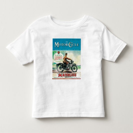 Het Hoesje Motor Cycle Magazine Kinder Shirts (Voorkant)