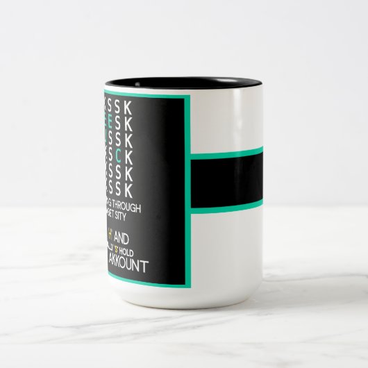 Het Hoesje tegen C: Grappige Alfabet Mok (Center)