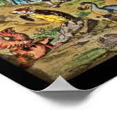 Het Hoesje van Alice en van Vrienden in nood Poster (Hoek)