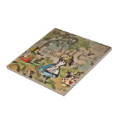 Het Hoesje van Alice en van Vrienden in nood Tegeltje (Zijkant)