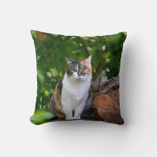 Het Hoesje van de Kat Pillow Kussen (Voorkant)