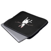 Het hoesje van de tv-terrier Rex Laptop Sleeve (Voorkant onderkant)