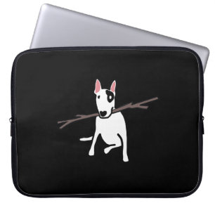 Het hoesje van de tv-terrier Rex Laptop Sleeve