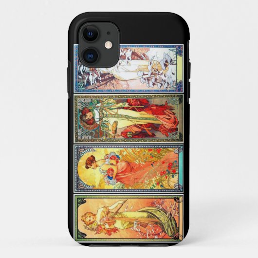 Het hoesje van de Vier Seizoenen reeks 3 iphone 5S (Achterkant)