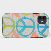 Het hoesje van de vrede iphone4 (Achterkant (horizontaal))