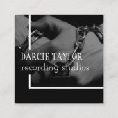 Het Hoesje van het Album van het verslag Ontwerp U Vierkante Visitekaartje (Voorkant)