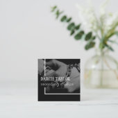 Het Hoesje van het Album van het verslag Ontwerp U Vierkante Visitekaartje (Staand voorkant)