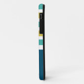 Het hoesje van het de douanemonogram van het (Achterkant/links)