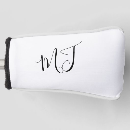 Het Hoesje van het Manuscript Monogram Putter Golf Golfheadcover (Voorkant)