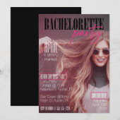 Het Hoesje van het tijdschrift met uw Bachelorette Kaart (Voorkant / Achterkant)