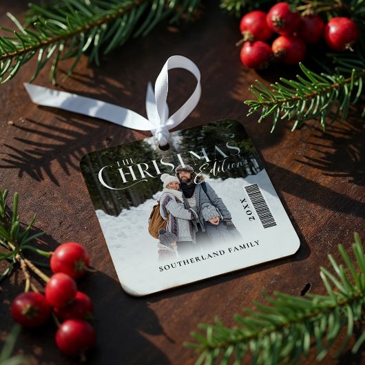 Het Hoesje van het tijdschrift van de Familie van Metalen Ornament