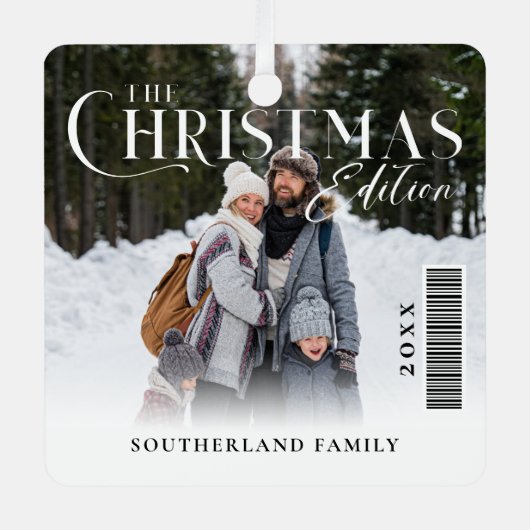 Het Hoesje van het tijdschrift van de Familie van  Metalen Ornament (Voorkant)