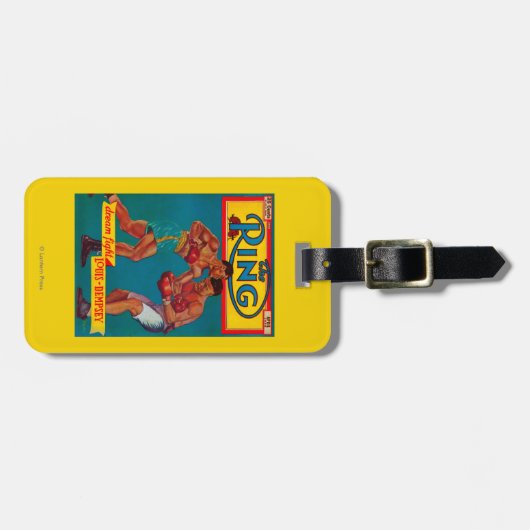 Het Hoesje van het Tijdschrift van de Ring Bagagelabel (Voorkant horizontaal)