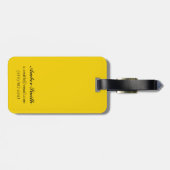 Het Hoesje van het Tijdschrift van de Ring Bagagelabel (Achterkant horizontaal)