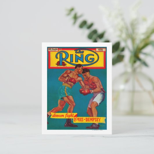 Het Hoesje van het Tijdschrift van de Ring Briefkaart (Staand voorkant)