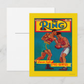 Het Hoesje van het Tijdschrift van de Ring Briefkaart (Voorkant / Achterkant)