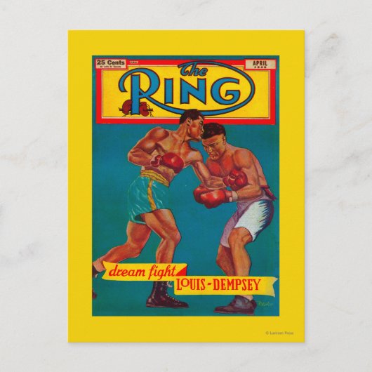 Het Hoesje van het Tijdschrift van de Ring Briefkaart (Voorkant)