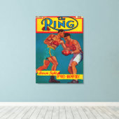 Het Hoesje van het Tijdschrift van de Ring Canvas Afdruk (Insitu (Houten vloer))