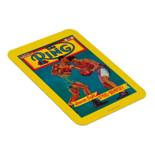 Het Hoesje van het Tijdschrift van de Ring Magneet (Rechterzijde)