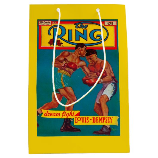 Het Hoesje van het Tijdschrift van de Ring Medium Cadeauzakje (Voorkant)