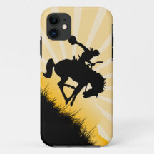 Het Hoesje van iPhone van de Cowboy van de rodeo